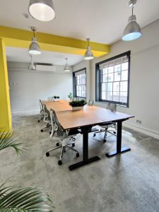 First floor private office at Frogmore House.